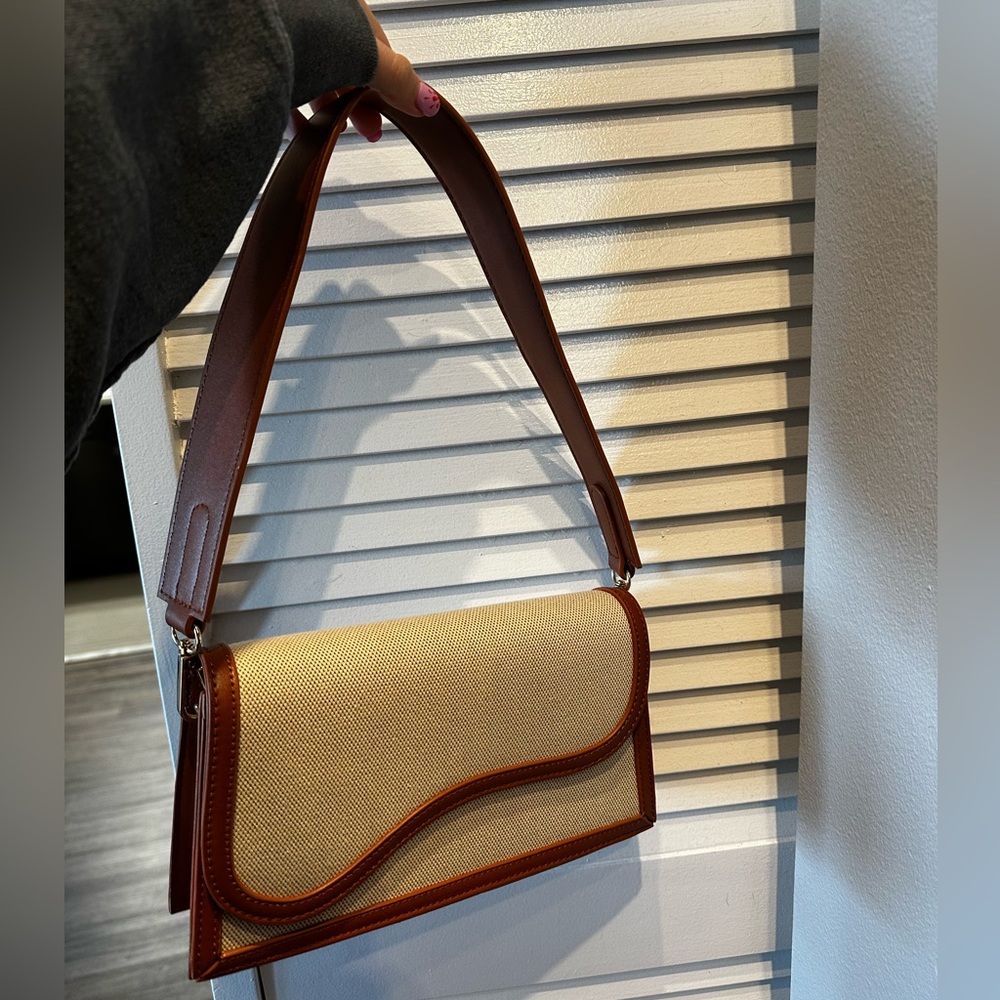 Brown & Cream Handbag